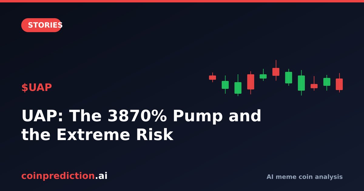 UAP: The 3870% Pump and the Extreme Risk
